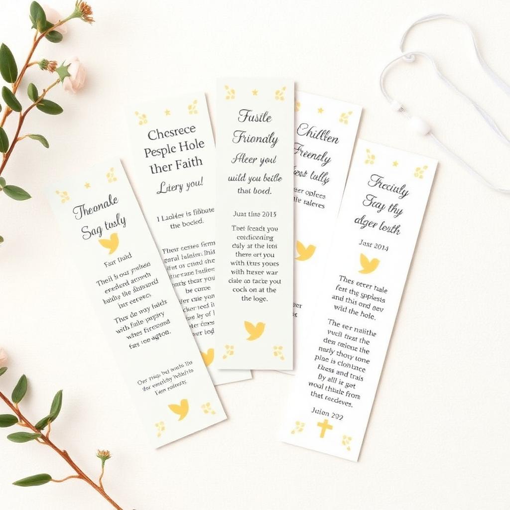 Faith & Focus Bookmark Set